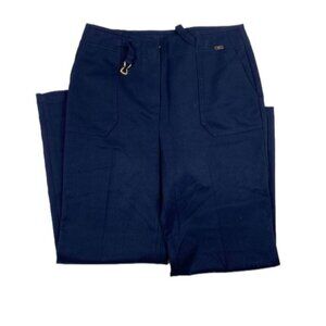 ST John Sport By Marie Gray Women's Navy Pants